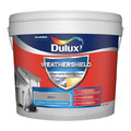 Dulux Exterior Paint Weathershield All Weather Protection Smooth Masonry Paint 10l grey