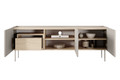 Three-Door TV Cabinet with Drawer Desin 170, cashmere/nagano oak