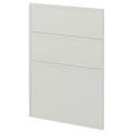 METOD 3 fronts for dishwasher, Aspudden light grey, 60 cm