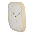 Wall Clock Wood look 30x30cm, natural