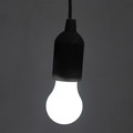 Pendant LED Lamp, battery-operated, black