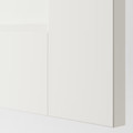 GRIMO Pair of sliding doors, white, 150x236 cm
