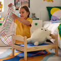 GREJSIMOJS Soft toy, bear/off-white, 38 cm