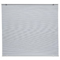 HORNVALLMO Block-out pleated blind, white/top-down bottom-up, 60x130 cm