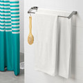 VÅGSJÖN Bath towel, white, 70x140 cm