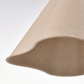 ZEBRASÄV Pendant lamp, brown/paper, 35 cm