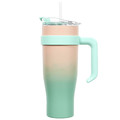 Thermal Mug Miami Tie-Dye, orange-green