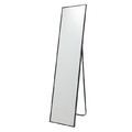 GoodHome Standing Mirror Muhely 35 x 150 cm, metal frame