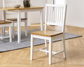 Chair Brisbane, white, 1pc