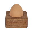 Egg Stand, round, acacia