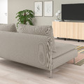 SÖDERHAMN 3-seat section, Fridtuna light beige