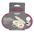 Silicone Microwave Egg Poacher, grey