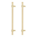 GoodHome Cabinet Handle Dukkah, spacing 19.2 cm, gold, 2 pack