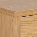 Wall-Mounted Nightstand Bedside Table Cholet, oak