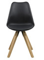 Dining Chair Dima, black/oak
