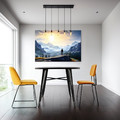 Dining Table Paris 80x80 cm, black