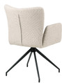 Upholstered Chair with Armrests Laura, beige