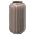 STILREN Vase, dark grey-beige, 12 cm