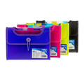 Document Folder with 6 Pockets A5 25mm, black