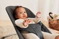BABYBJÖRN Bouncer Bliss Woven - Anthracite + Toy