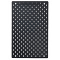 SKÅDIS Pegboard, black, 36x56 cm