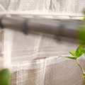 ASPAREN Greenhouse, transparent white, 95x32x162 cm