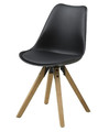 Dining Chair Dima, black/oak