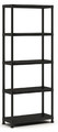 Keter Plastic Shelving Unit with 5 Shelves 75 x 32 x 176 cm