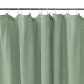 GoodHome Shower Curtain Elland 180 x 200 cm, green
