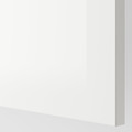 FÖRBÄTTRA Cover panel, high-gloss white, 62x240 cm