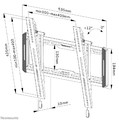 NewStar TV Wall Mount 32-65" 60kg WL35-550BL14