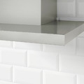MATÄLSKARE Wall mounted extractor hood, stainless steel colour