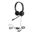 Jabra Evolve 20 SE UC Stereo Headset, USB-A & USB-C, Black