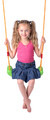 Classic Plastic Garden Swing 3+
