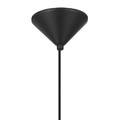 GoodHome Pendant Lamp Smertrio E27 17.5cm, black