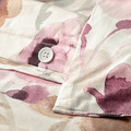LÖNNHÖSTMAL Duvet cover and pillowcase, multicolour/floral pattern, 150x200/50x60 cm