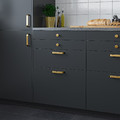 KALERUM Handle, brass-colour, 138 mm