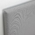 GLADSTAD Upholstered bed frame, Kabusa light grey, 140x200 cm