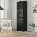BESTÅ Frame, black-brown, 60x40x192 cm