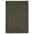 LANDBANA Rug, flatwoven, dark green, 160x230 cm