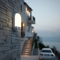 MacLean LED Lamp with Motion Sensor IP54 15W 340 W, indoor/outdoor