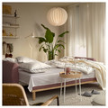 GRUNNARP 3-seat sofa-bed, Gunnared light brown-pink