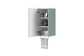 Bathroom Wall Cabinet MDF Nicole 70cm, sage