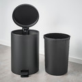 STENTRAPPA Pedal bin, anthracite, 18 l