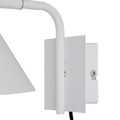 GoodHome Wall Lamp Masoala 1-p E27, white