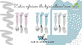 Bo Jungle B-Silicone Spoon-Fork-Knife Children's Cutlery Set Blue