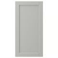 LERHYTTAN Door, light grey, 40x80 cm