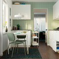 VIHALS Chair, green/Tibbleby grey-green