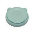 Bo Jungle B-Suction Plate Bear Mint Blue