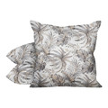 Cushion Rodos 40 x 40 cm, white, silver